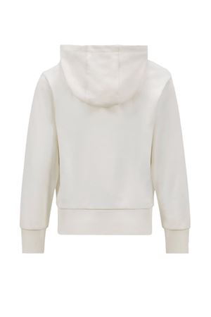 White Logo Cotton Hoodie MONCLER KIDS | K19548G0001189AKM034